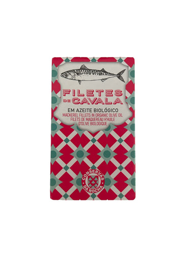 Da Rocha Mackerel Fillets in Organic Olive Oil - 6 Pack